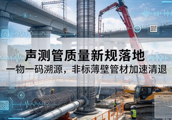 凤庆声测管质量新规落地，一物一码溯源，非标薄壁管材加速清退